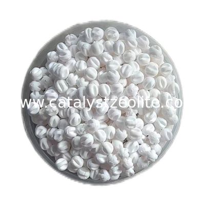 2-8mm 5つの歯のボール アルミナ触媒サポート